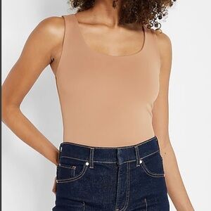 Express Body Contour Scoop Neck Bodysuit